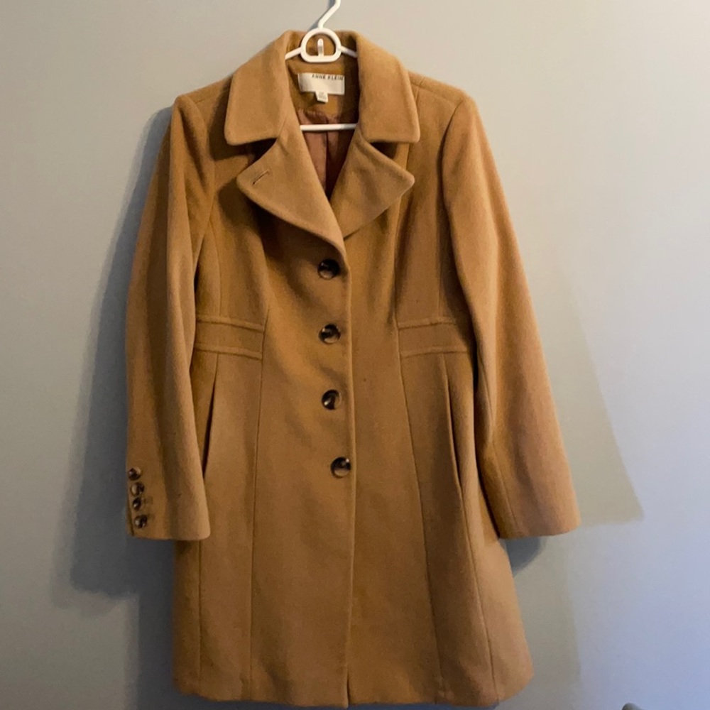 Ann Klein Wool Cashmere Blend Coat